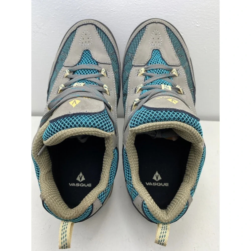 Vasque Monolith Low UltraDry Kids Gargoyle Everglade Hiking Shoes Size 6 113568